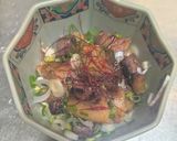 マグロのトロの端肉でねぎまみれ焼き作り方6写真