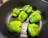 丸ごと豪快！くたくたピーマンのにんにく旨辛煮浸し作り方3写真