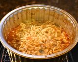 辛ラーメン簡単1人鍋ソロキャンプVer.作り方9写真