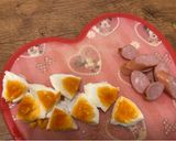 ゆで卵とウィンナーのピザトースト作り方3写真