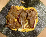 超簡単☆たまごとさつま揚げのおにぎらず♪作り方4写真