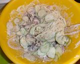 ボイルヤリイカの明太マヨパスタサラダ作り方6写真