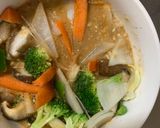 お一人様クリーミー酸辣炒飯味豆腐野菜炒め作り方18写真