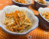 節約！捨てずに活用！【大根の皮きんぴら】作り方7写真