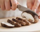 旨味爆発❗️きのことふわとろ卵の和風あんかけ厚揚げ作り方1写真