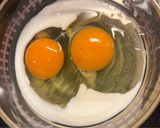 秋の薬膳　野菜炒めのオムレツ作り方2写真