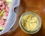 電子レンジde簡単、パパイヤのひき肉炒め作り方2写真