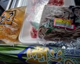 簡単☆豚ニラそば作り方1写真