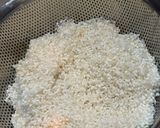 🌰ベタっとしない炊飯器栗おこわ作り方2写真
