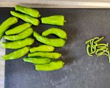 ししとうの塩昆布和え作り方1写真
