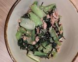 【常備菜】ツナと塩昆布の無限小松菜作り方6写真