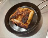 スキレットを使った黒酢鶏肉🍗作り方7写真