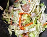 セロリ焼きそば（塩レモン）作り方3写真