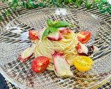 タコとトマトの爽快カッペリーニ！冷製パスタ作り方7写真