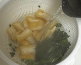 ほうれん草と油揚げの煮浸し作り方1写真