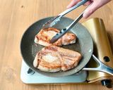 簡単厚切りポークステーキ（重量200 g/1枚）作り方6写真