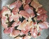 鶏肉とそら豆のクリームパスタ作り方4写真