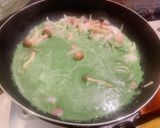 ほうれん草のグリーンクリームパスタ作り方8写真
