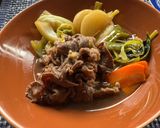 簡単ズボラな飯の友！すき焼き風の含め煮作り方4写真