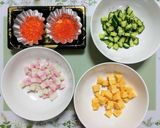 簡単夏の夕飯！七夕ちらし寿司風冷製パスタ作り方5写真