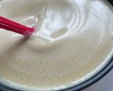 米粉で簡単　豆乳プリン風モッタリスイーツ作り方4写真