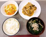 小松菜の精進スープ作り方5写真