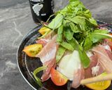 生ハムとモッツァレラ、ベビーリーフサラダ作り方4写真