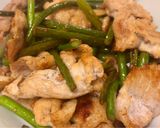 豚肉とにんにくの芽炒め作り方7写真