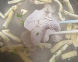 簡単セリと大根のきりたんぽスープ作り方3写真
