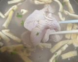 簡単セリと大根のきりたんぽスープ作り方3写真