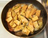 鮭と厚揚げと白菜の味噌煮作り方9写真