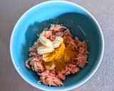 ツナのカレーマヨトースト作り方1写真