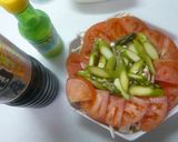 鮭の重ね蒸し❀レモン風味作り方5写真