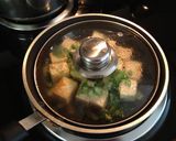 ダイエット朝食に★ラー油ゴマ豆腐作り方3写真