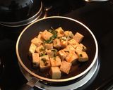 ダイエット朝食に★ラー油ゴマ豆腐作り方4写真