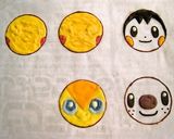 ＊フェイスキャラチョコ＊作り方5写真