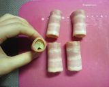 ♪弁当女子♪くるくるポテトベーコン作り方2写真