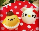 キャラ弁＊ゆで卵でポムポムプリン作り方4写真