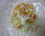 ♪弁当女子♪レンジで！かぼちゃグラタン作り方3写真