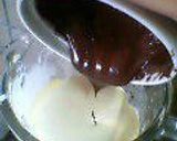 ★Chocolate cheesecake★作っちゃいました作り方5写真