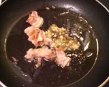 チマ・ディ・ラパのパスタ・ぺペロンチーノ作り方5写真