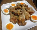 ☆ポン酢を使って☆鶏手羽元の煮物♪作り方4写真