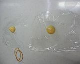 お弁当用に♡まん丸マヨ＆ケチャ作り方2写真