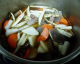 ヘルシー！野菜たっぷり牛すじ煮込み作り方7写真