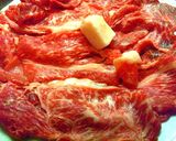 ニンニク風味！牛肉とタマネギの醤油炒め作り方3写真