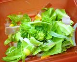 ベーコンと野菜の豆乳スープ作り方5写真