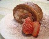苺チョコロールケーキ作り方15写真