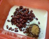 レンジで簡単☆豆乳チーズあん作り方1写真