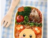 うーたんオムライス＊キャラ弁作り方7写真