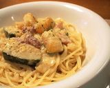 フライパン1つで*カブのクリームパスタ*作り方6写真